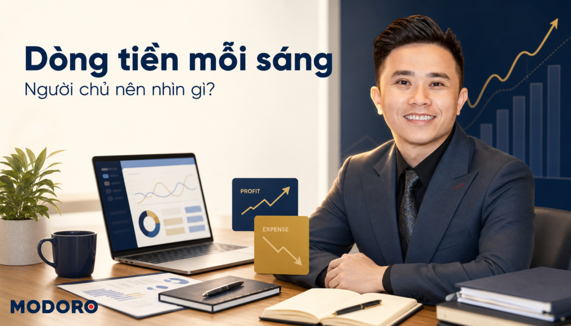 Dòng tiền doanh nghiệp nhỏ: người chủ nên nhìn gì mỗi sáng?