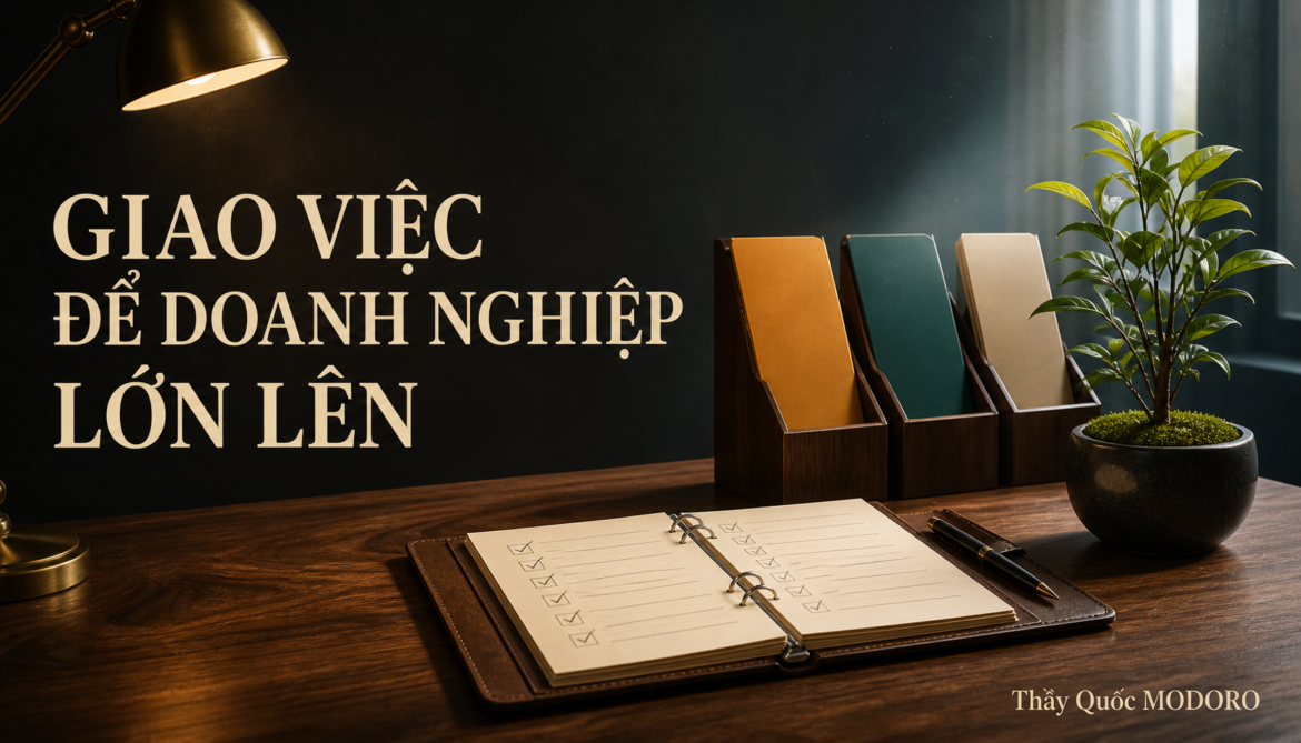 Giao việc cho nhân viên giúp doanh nghiệp nhỏ giảm phụ thuộc vào người chủ