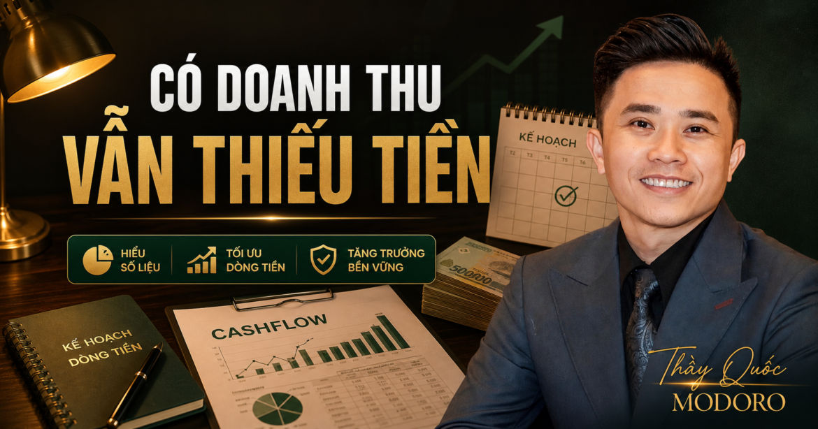 Dòng tiền doanh nghiệp nhỏ có doanh thu vẫn thiếu tiền