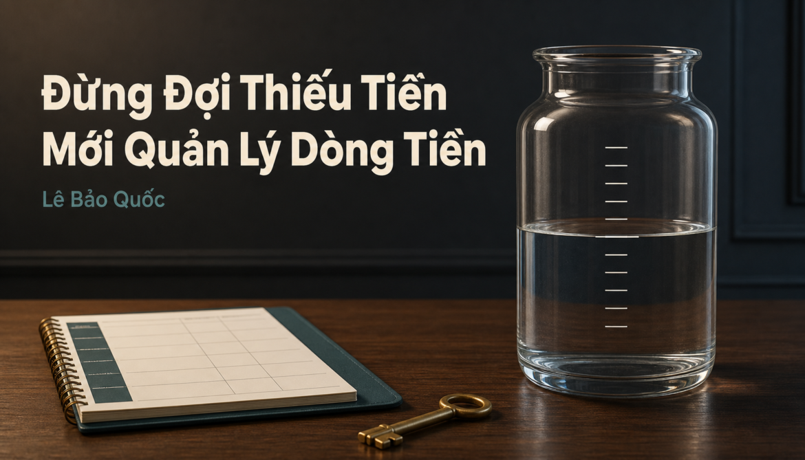 Quản lý dòng tiền doanh nghiệp nhỏ bằng bảng dự báo và ngưỡng cảnh báo