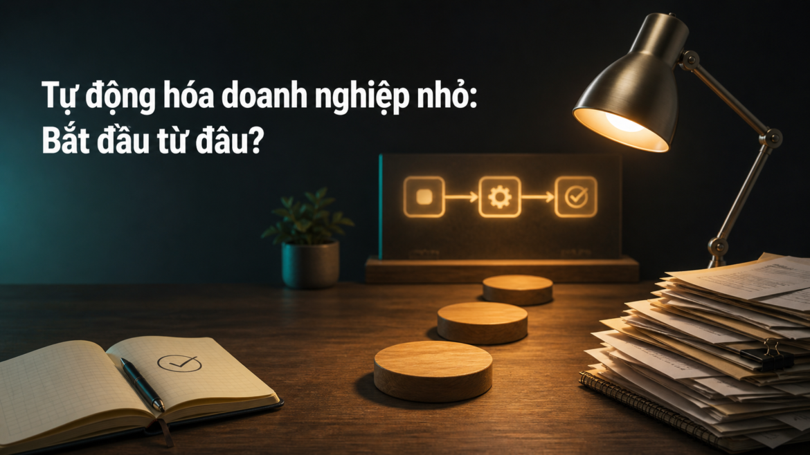 Tự động hóa doanh nghiệp nhỏ bắt đầu từ một điểm nghẽn trong quy trình vận hành